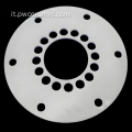 Disco ceramico di nitruro di alluminio perforato